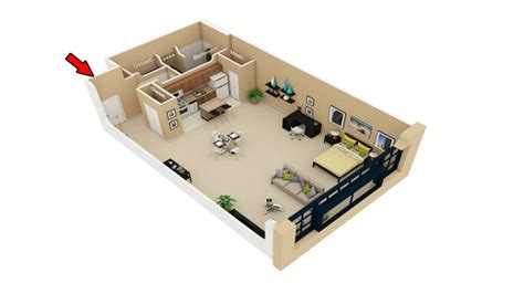 Ideas About Studio Apartment Plan Concept | Courtalexa