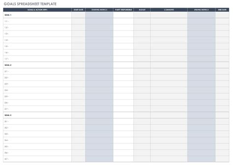 Smart Goals Template Excel - 48 Smart Goals Templates Examples ...