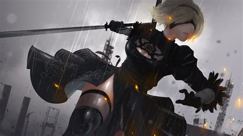 2B NieR Automata 8k Wallpaper,HD Games Wallpapers,4k Wallpapers,Images ...