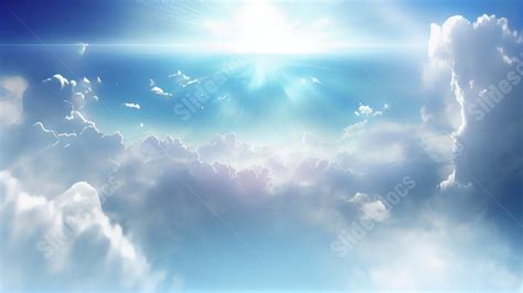 Heaven Sunny Powerpoint Background For Free Download - Slidesdocs