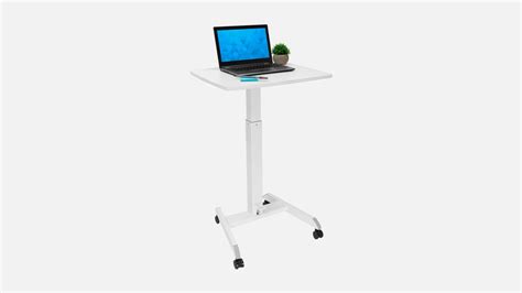 Adjustable Rolling Laptop Desk