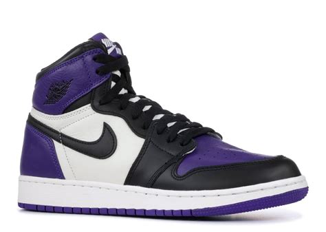 Air Jordan - Unisex - Air Jordan 1 Retro High Og Gs 'Court Purple ...