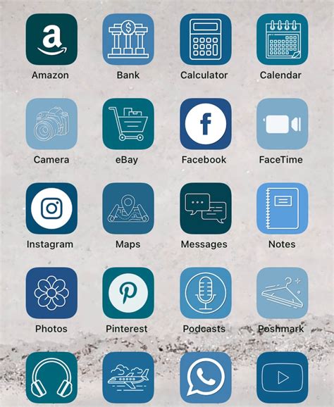 iOS14 Aesthetic App Icon Themes