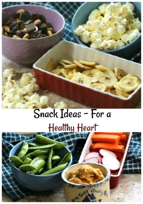 30 Heart Healthy Snacks - Food Replacements for a Healthier Lifestyle