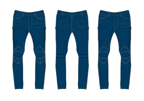 Free Jeans Pants Vector 94664 Vector Art at Vecteezy