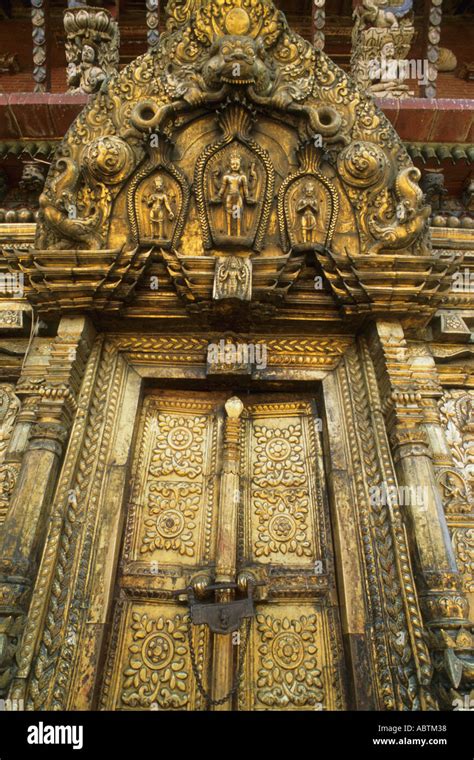 Nepal Kathmandu valley Changu Narayan temple Stock Photo - Alamy