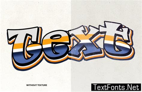 Retro Text Photoshop Effect K7HXNLY