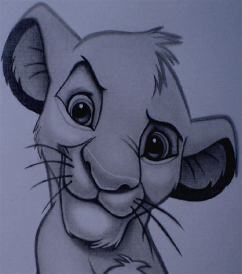 SIMBA FACE by sinsenor on DeviantArt