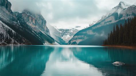 Lake Louise Wallpaper - 4k, HD wallpaper, Nature #12772