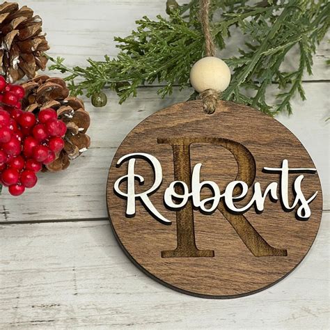 Personalized Christmas Ornaments - Etsy