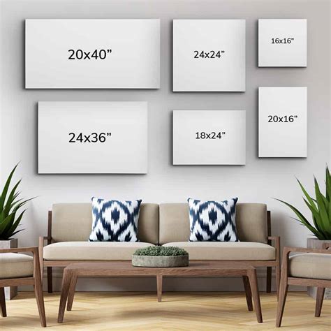 Digital Drawing & Illustration PSD JPG Mockup Wall Size Comparison ...