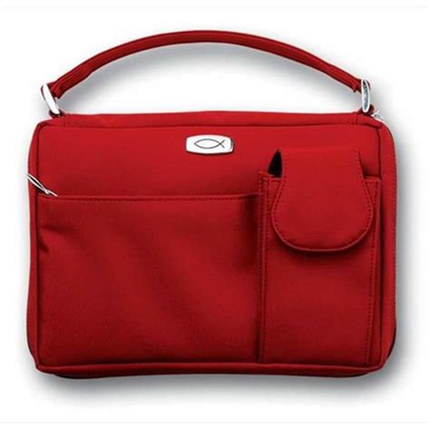 Zondervan Gifts 573535 Bible Cover Microfiber With Pockets & Handle ...