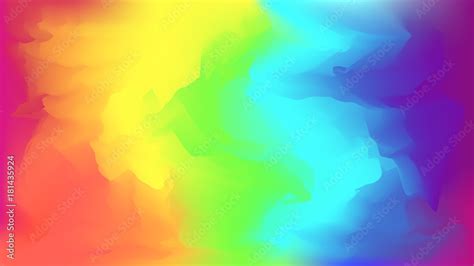 Abstract modern vector bright rainbow blurred background. Colorful ...