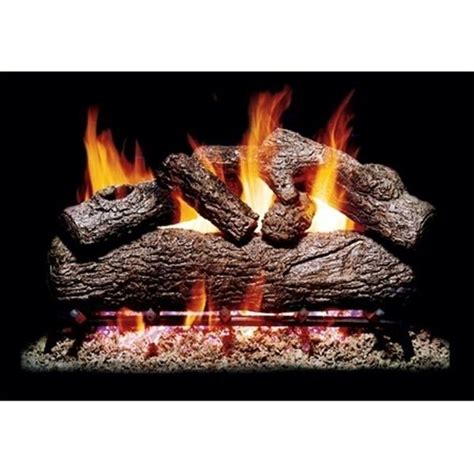 Peterson Gas Logs Peterson Gas Logs SO418 18in. Southern Oak 6 Log Set ...