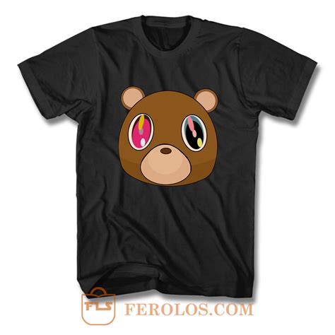 Kanye West Dropout Bear Logo T Shirt | FEROLOS.COM