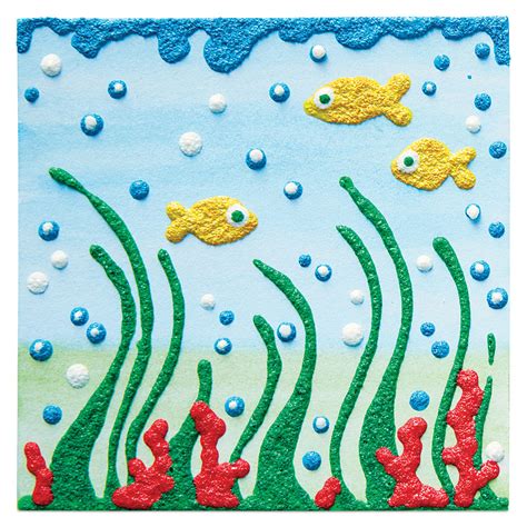 3 D Sand Art Painting Craft – Blue Island Public Library