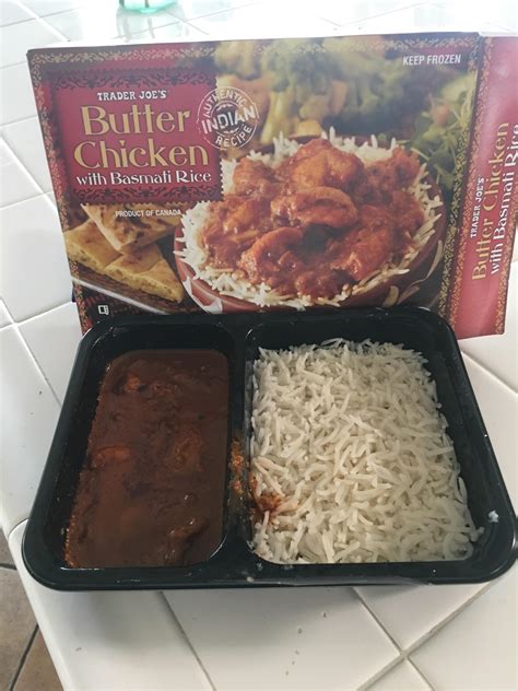 Trader Joes Frozen Butter Chicken Rexpectationvsreality