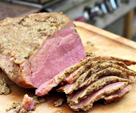 Corned Beef with Mustard Plaster Recipe | Blue Rhino