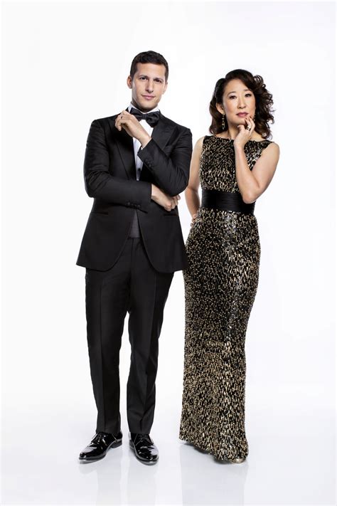 Sandra Oh and Andy Samberg - Golden Globes Awards 2019 Photoshoot ...