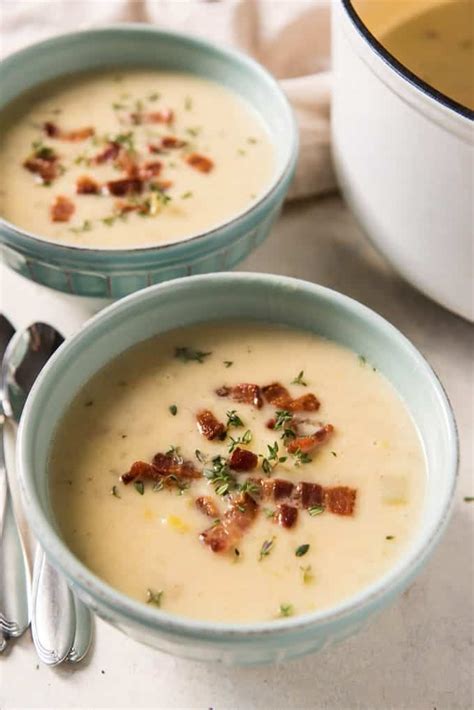 Creamy Potato and Leek Soup Recipe - House of Nash Eats