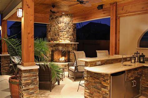 Tips for Outdoor Kitchen Lighting | Peterson's Landscape & Maintenance