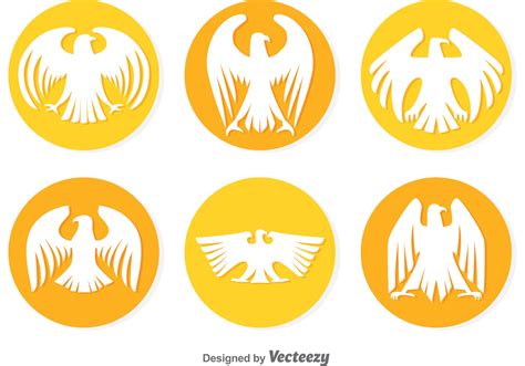 Circular Golden Eagle Vectors - Download Free Vector Art, Stock ...