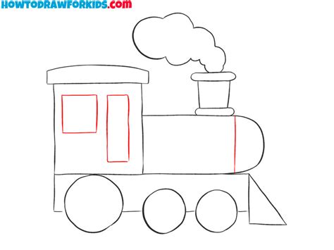 Easy Drawing Of Train