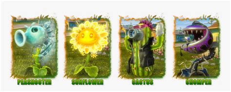 Plants Vs Zombies Garden Warfare Peashooter Abilities, HD Png Download ...