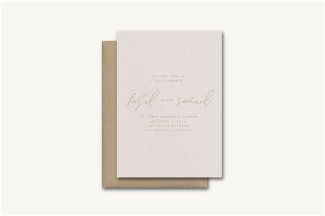 Beautiful Rehearsal Dinner Invitations - Shop the Hazel Collection