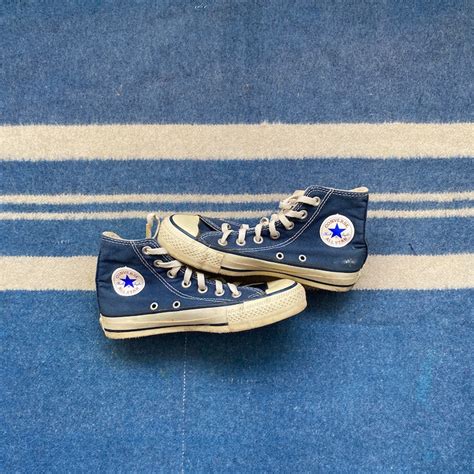 90s Vintage Converse Chuck Taylor All Star Canvas Sneaker Hi - Etsy