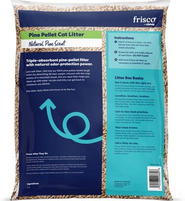 Frisco Pine Pellet Cat Litter, 40-lb bag - Chewy.com