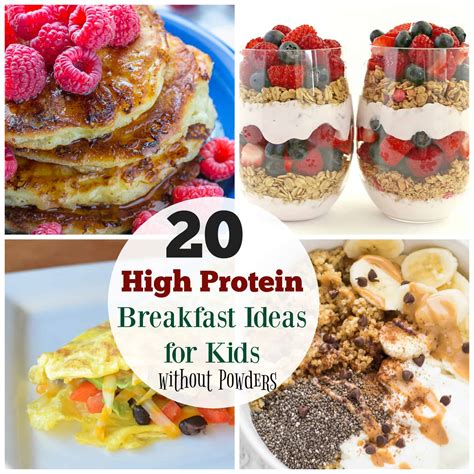 20 High Protein Breakfast Ideas for Kids - The Organized Mom