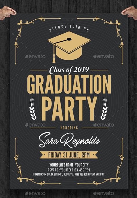 Graduation Party Invitation Cards Templates