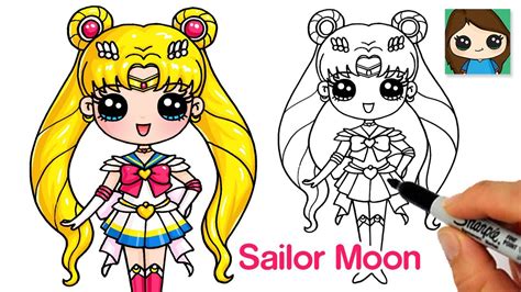 How to Draw Sailor Moon Step by Step