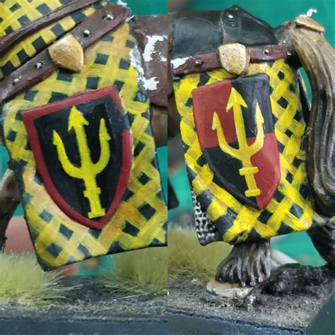 Redoing some Bretonnian heraldry! : r/Warhammer