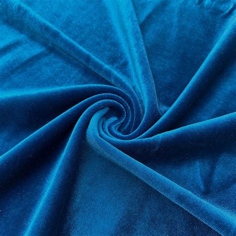 Stretch Velvet Fabric 90% Polyester 10% Spandex 60" Wide