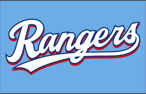 Texas Rangers Logo - Jersey Logo - American League (AL) - Chris Creamer ...