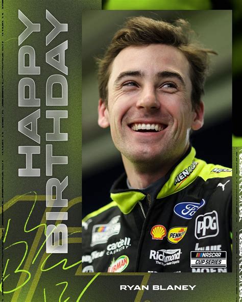 Team Blaney on Twitter: "RT @NASCAR: Happy Birthday, @Blaney!"