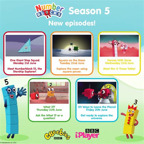 Numberblocks On Twitter Whos Ready For Another 5 More Adventures