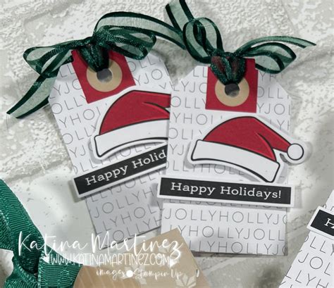 Craftmas Day 6 - DIY Christmas Treat Bags - Katina Martinez