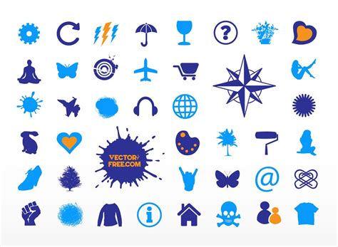 Vector Icons Symbols