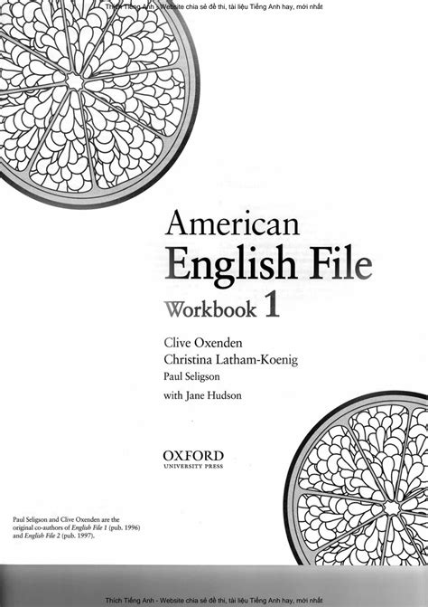 SOLUTION: American english file 1 workbook - Studypool