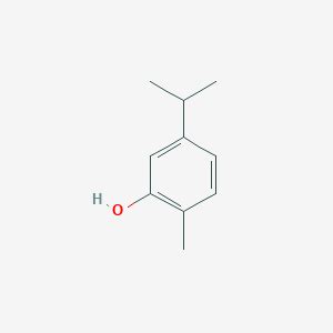 2D structure of carvacrol (a); 3D conformer of carvacrol (b) (PubChem ...