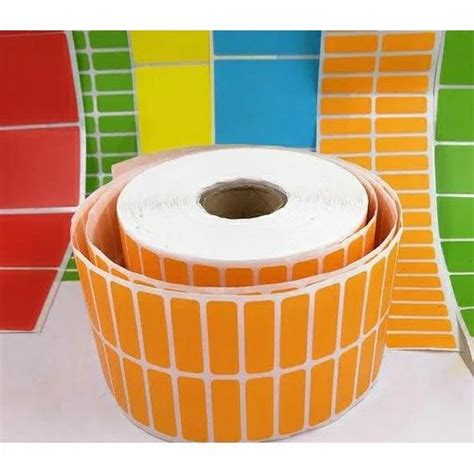 Color Coating Adhesive Labels at Rs 349/roll | Adhesive Label in ...