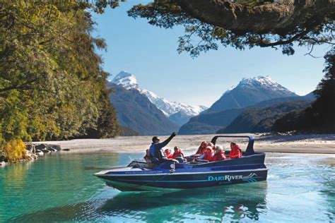 Dart River wilderness jet boat adventure Glenorchy