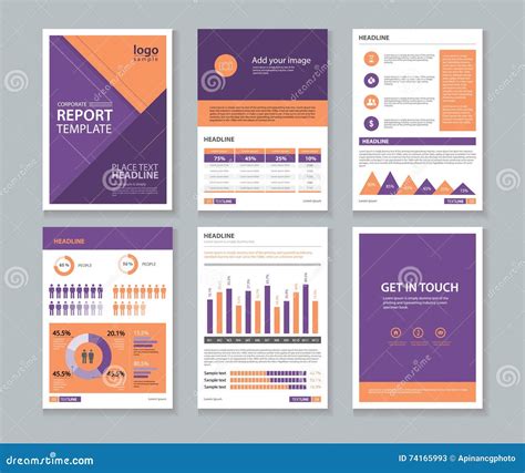 Page Cover Brochure, Flyer ,report Layout Design Template, Stock Vector ...