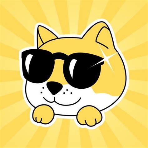 Yellow Cute Funny Doge Discord Profile Picture Avatar Template and ...