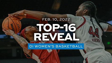 The top 16 seeds right now, revealed by the NCAA women's selection ...