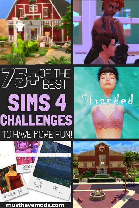 Sims 4 Challenge List With Over 75 Gameplay Ideas to Have Fun with The ...