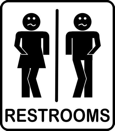 Restrooms - Openclipart